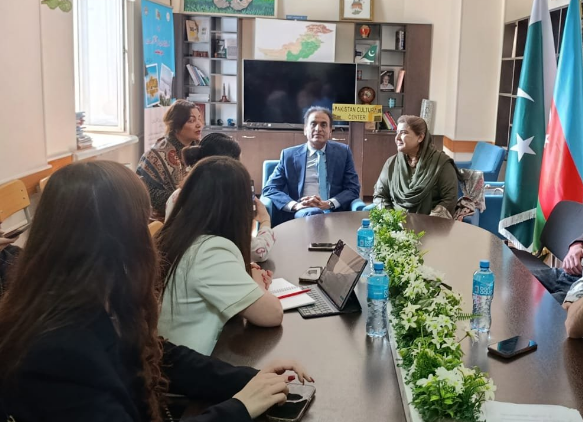 Pakistan rəsmisi Azərbaycandakı mərkəzin fəaliyyətini yüksək qiymətləndirib